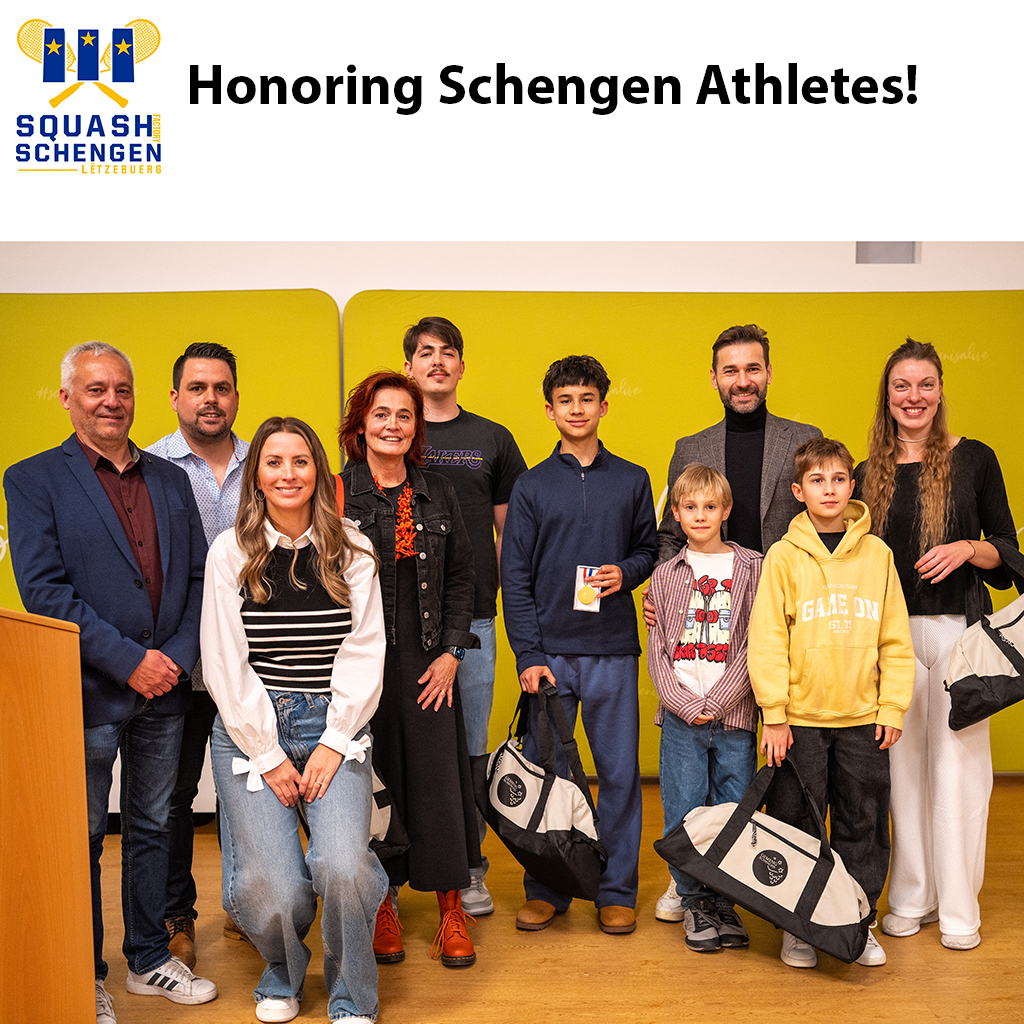 Honoring Schengen Athletes