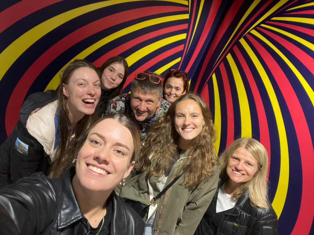 European vibes, team smiles